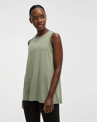 Camisole évasée à col rond