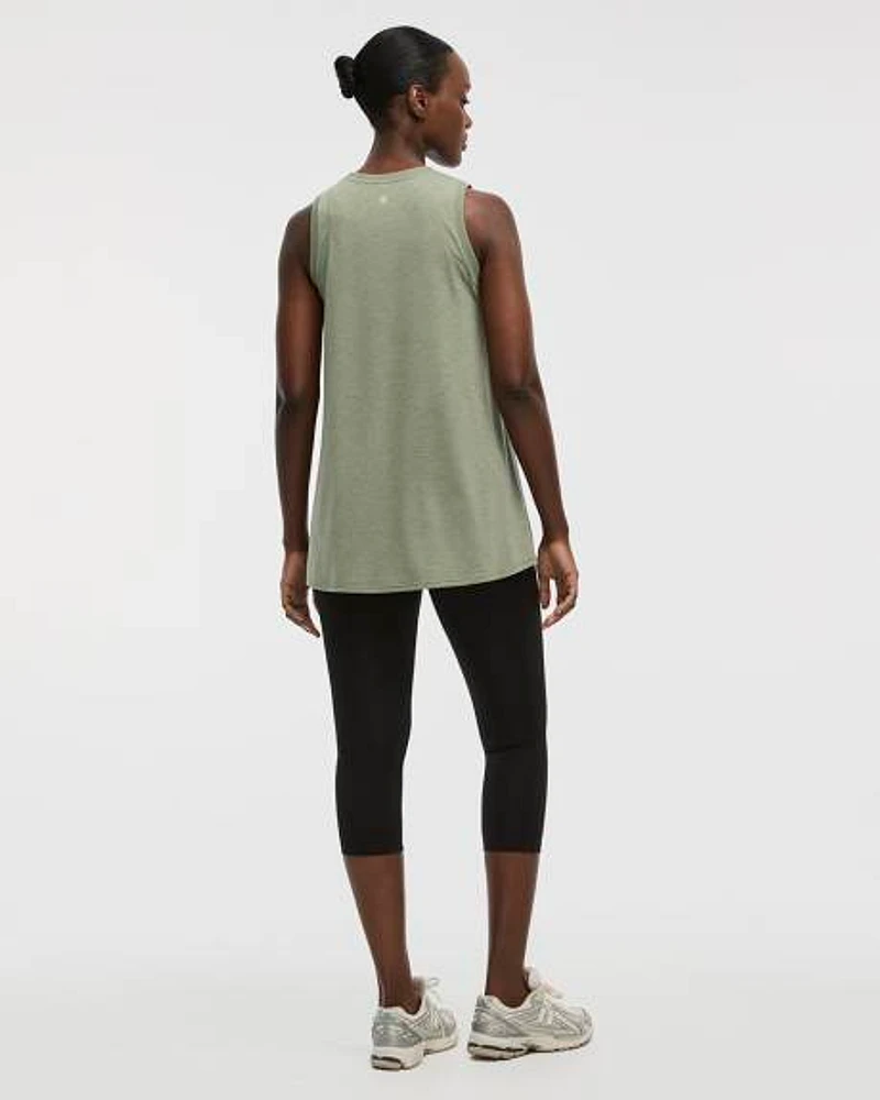 Camisole évasée à col rond