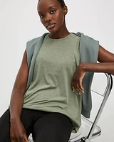 Camisole évasée à col rond