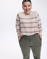 PlushSoft Long-Sleeve Crew-Neck Sweater