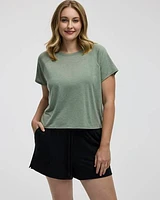 Crew-Neck Boxy T-Shirt