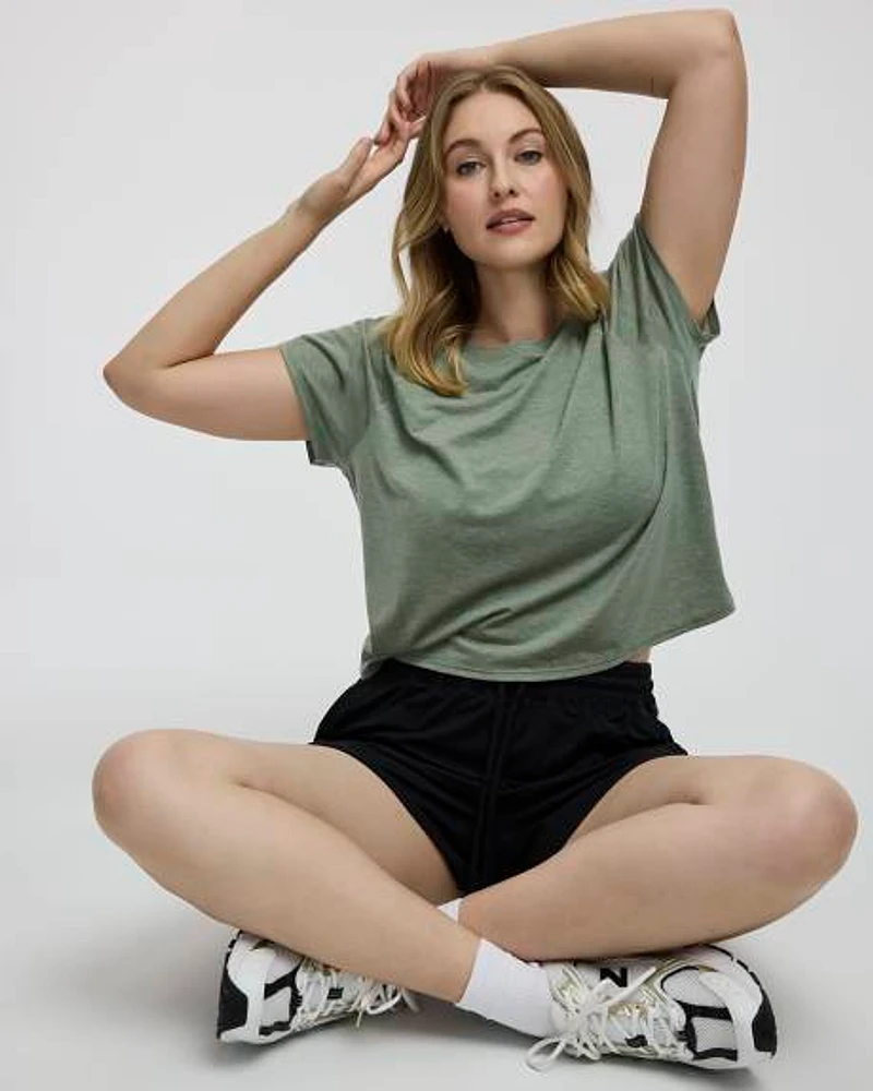 Crew-Neck Boxy T-Shirt