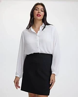 A Line Mini Skirt