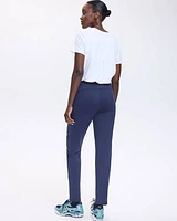 Slim-Leg High-Rise Pulse Pant