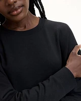 Long-Sleeve Crew-Neck Sweatshirt