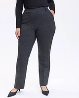 Straight-Leg High-Rise Pants