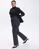 Straight-Leg High-Rise Pants