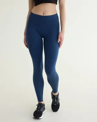Sculpting High-Waisted Graphic Active Legging