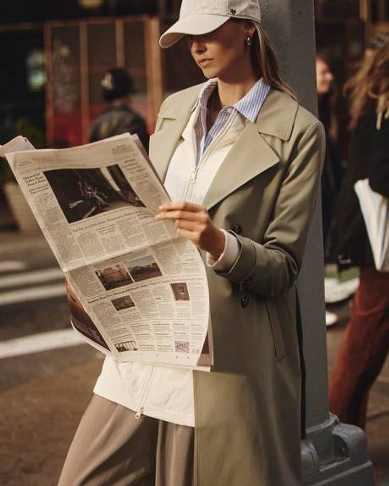 Manteau trench classique