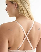 Wireless Bra with Lace Trim