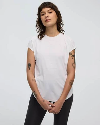 Extended-Sleeve Jacquard Tee