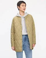 Lightweight Quilted Bomber Jacket