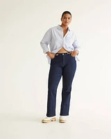 Boot-Leg Mid-Rise Jean