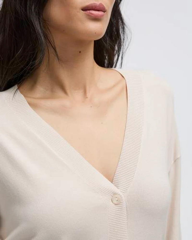 V-Neck Cardigan