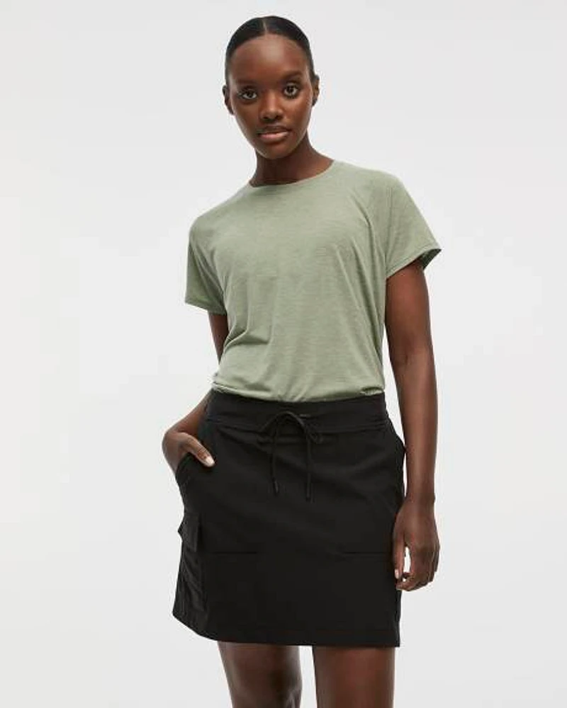 Skort with Cargo Pockets