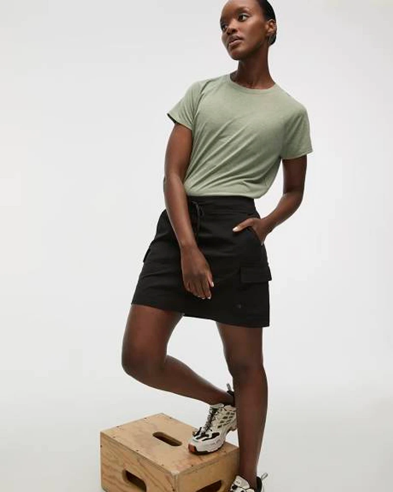 Skort with Cargo Pockets