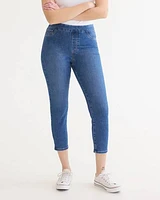 Cropped Denim Legging