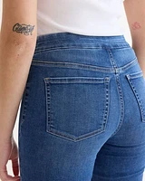 Cropped Denim Legging