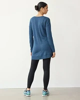 Long-Sleeve French Terry Tunic