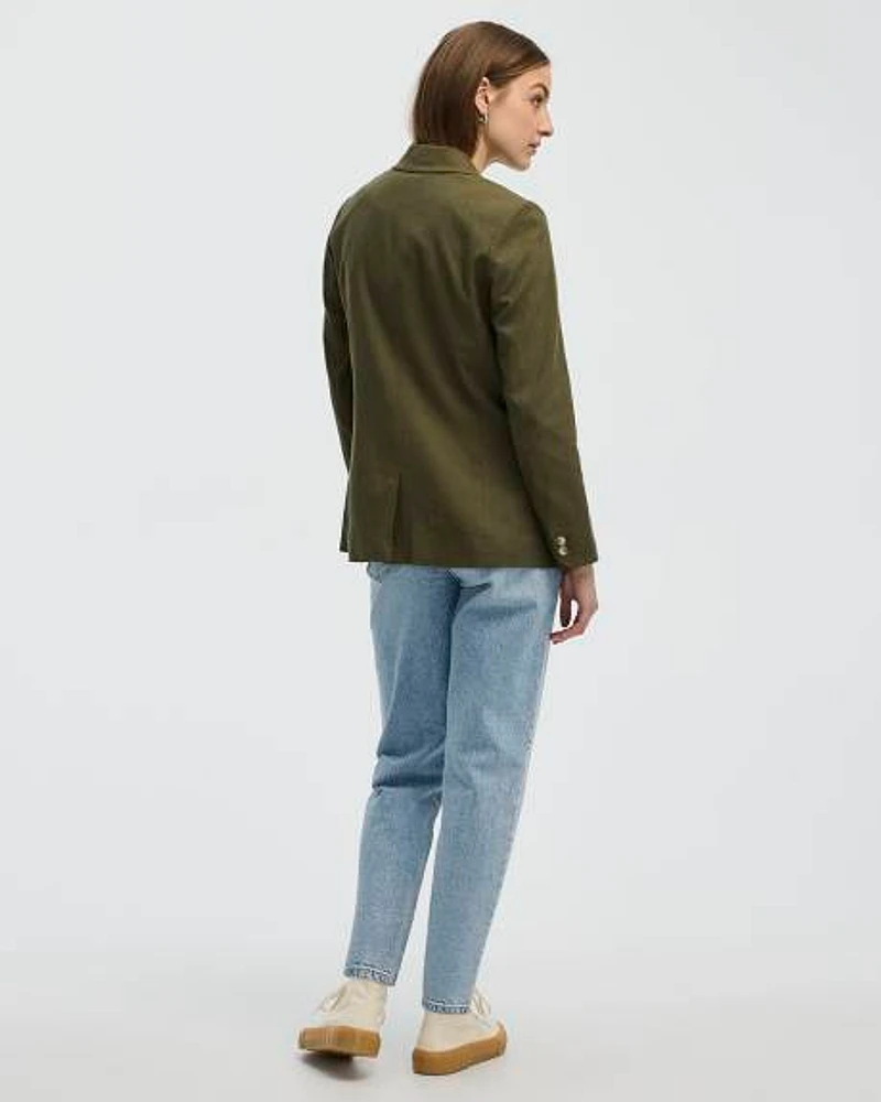 Linen Blend Blazer