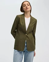 Linen Blend Blazer