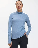 Long-Sleeve Mock-Neck Base Layer