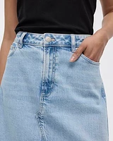 Midi Denim Skirt
