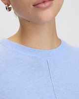 Long-Sleeve Crew-Neck Sweater