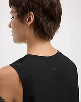 Sleeveless Crew-Neck Dress