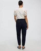 Poplin Jogger with Cargo Pockets