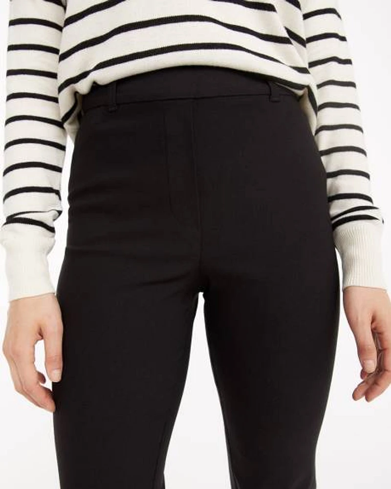 Straight-Leg High-Rise Pant