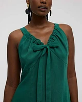 Sleeveless V-Neck Midi Dress