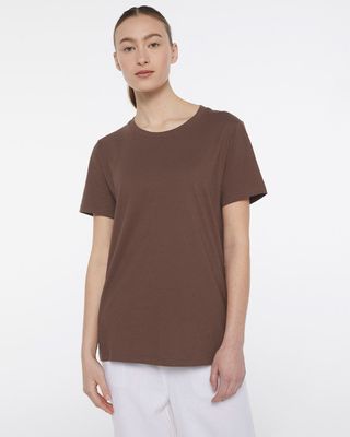 T-shirt unisexe en coton à encolure ronde et manches courtes Vraiment Iels