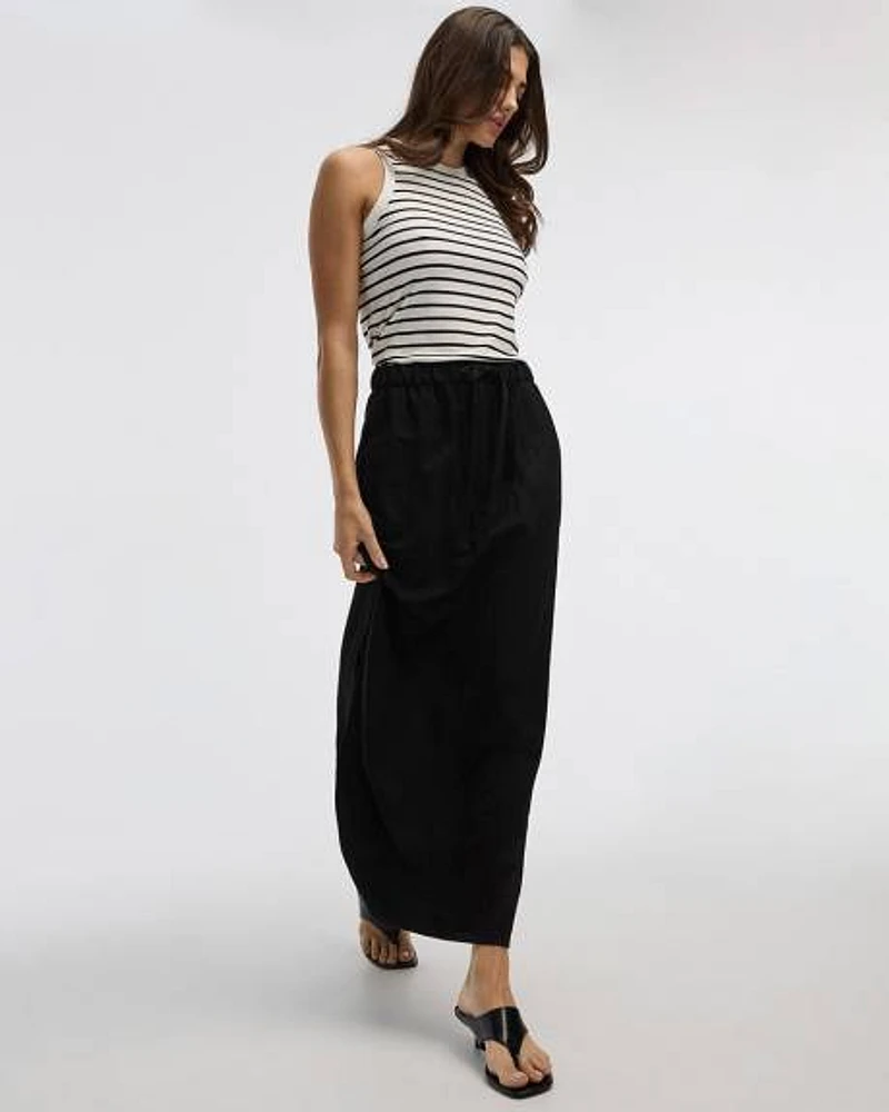 Stretch Maxi Skirt