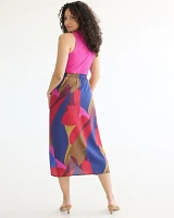 Wrap Midi Skirt