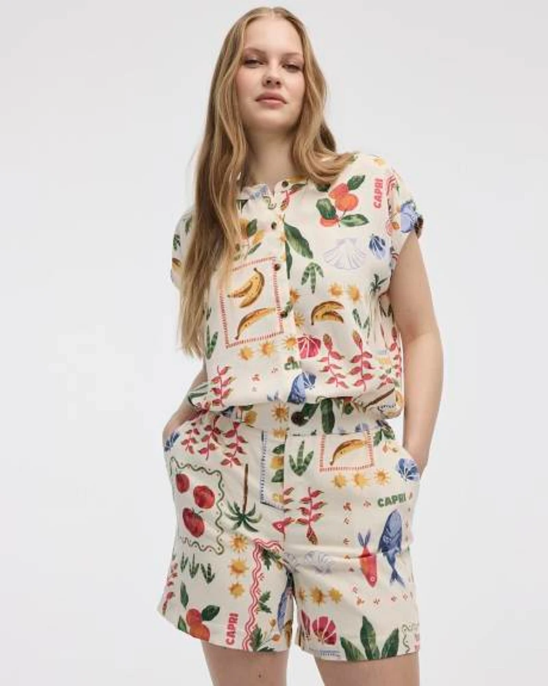 Short à taille élastique