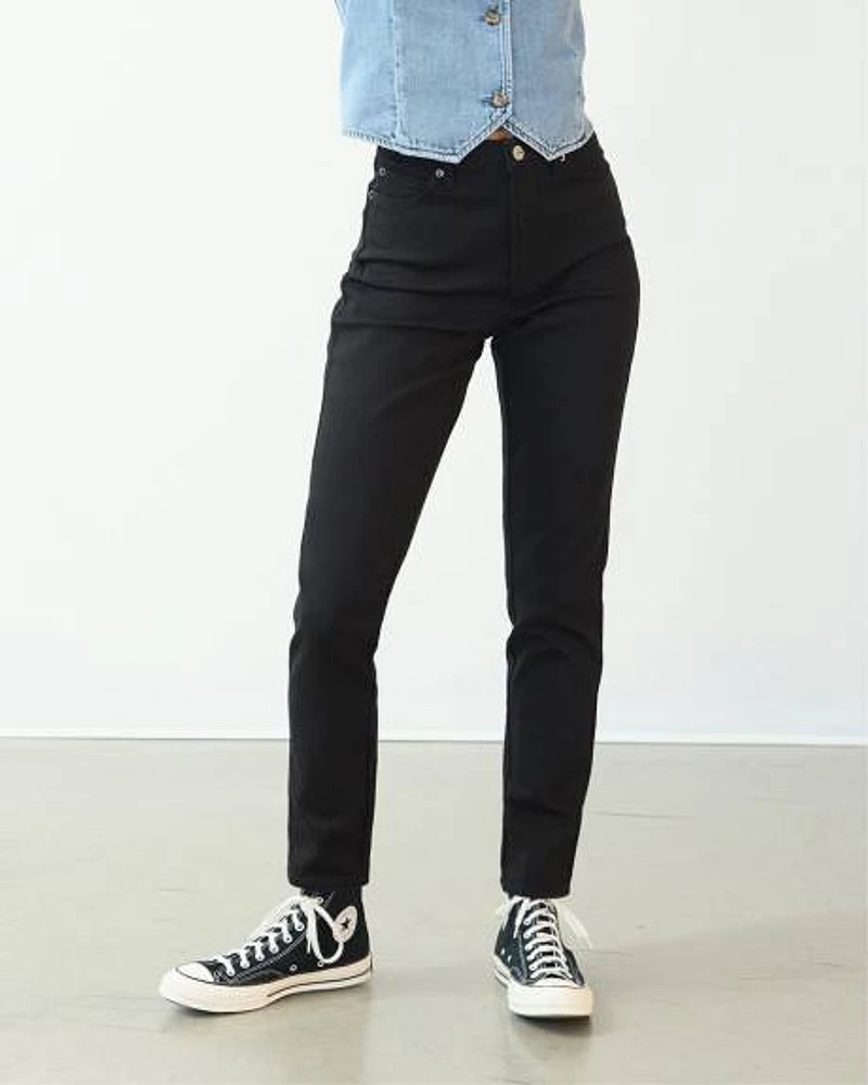 Slim-Leg High-Rise Jean