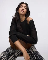 Long-Sleeve Fitted Bolero