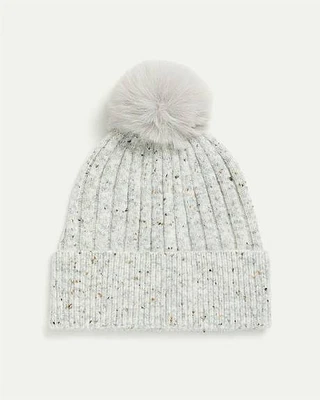 Neps Ribbed Beanie with Pompom