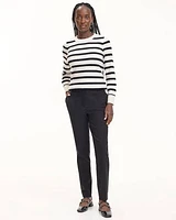 Slim-Leg High-Rise Pants