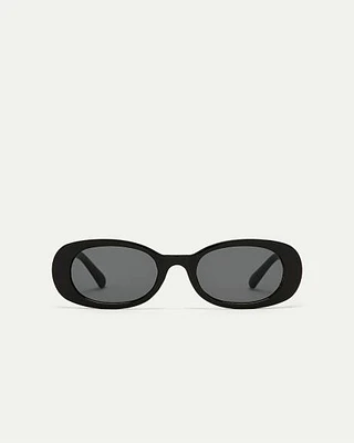 Retro Oval Sunglasses