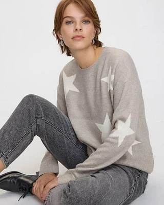 Long-Sleeve Crew-Neck PlushSoft Loose Pullover