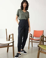 Poplin Jogger with Cargo Pockets