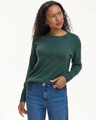 Long-Sleeve Crew-Neck Sweater