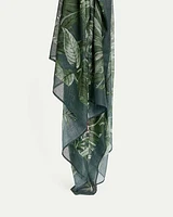 Scarf with Jungle Print