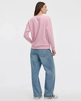 Long-Sleeve Crew-Neck Sweatshirt