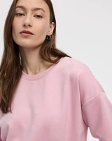 Long-Sleeve Crew-Neck Sweatshirt