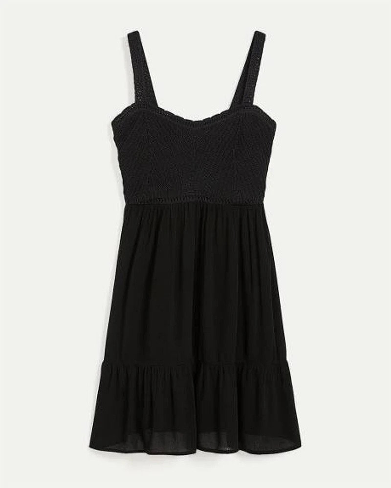 Sleeveless Fit-and-Flare Dress -Toni Fifi. X Reitmans