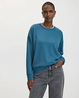 Long-Sleeve Crew-Neck Sweatshirt