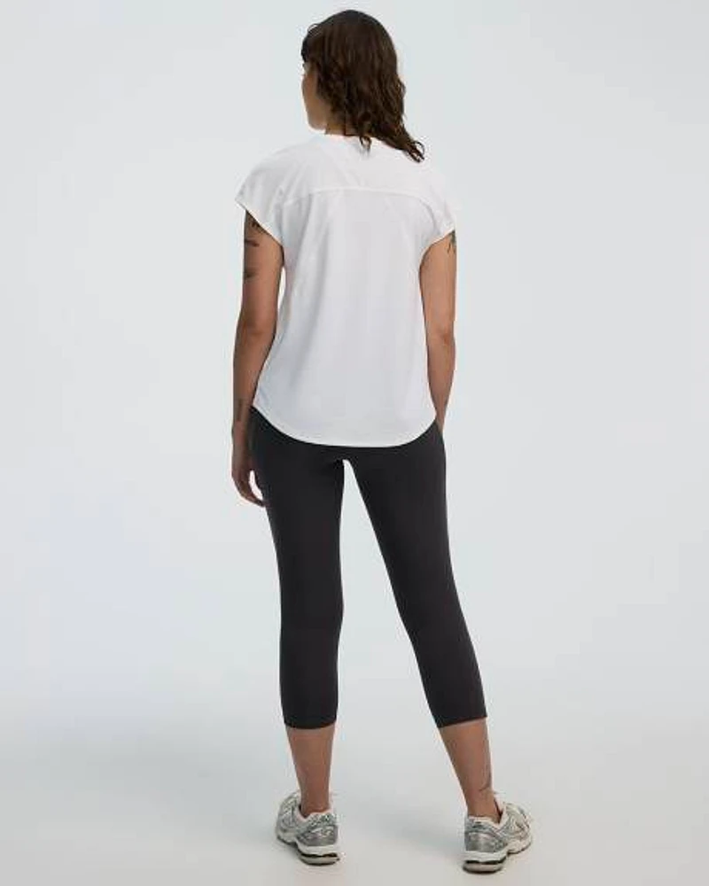 Extended-Sleeve Jacquard Tee